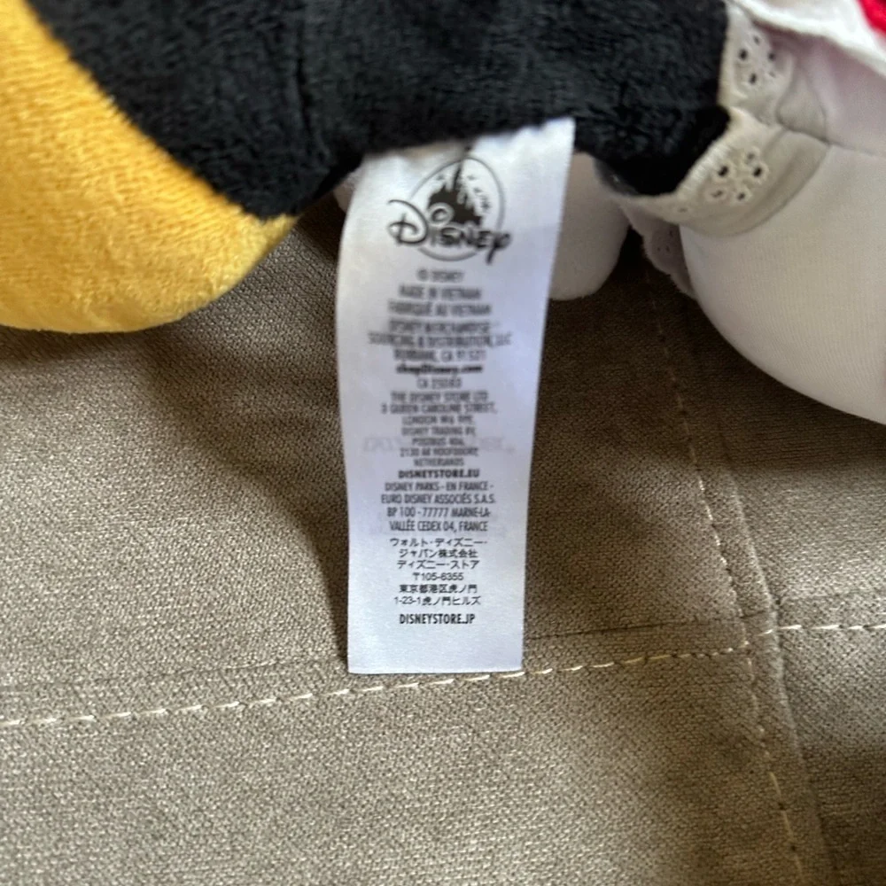 Disney Minnie Mouse Plush with Red and Yellow Accents